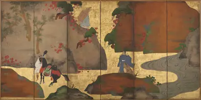 Dokumentasi museum Ivy Lane. Fukae Roshū (Japanese, 1699–1757).