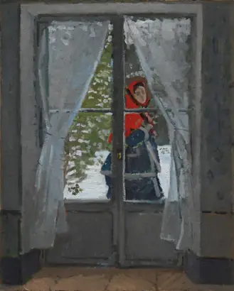 Dokumentasi museum The Red Kerchief. Claude Monet (French, 1840–1926).