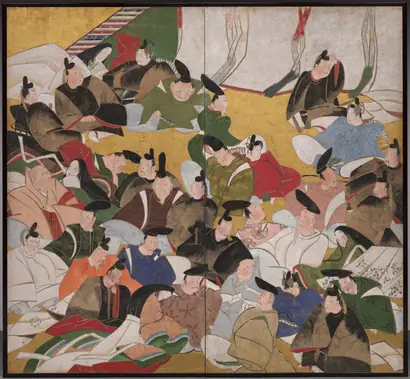 Dokumentasi museum Thirty-Six Poetic Immortals. attributed to: Tatebayashi Kagei (Japanese, active mid-1700s).
