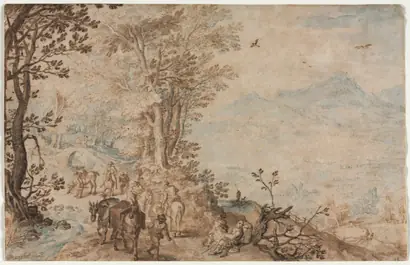 Dokumentasi museum Landscape with Travelers. Jan Brueghel (Flemish, 1568–1625).