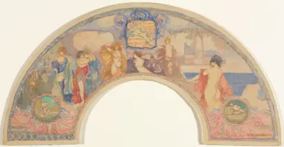 Dokumentasi museum Souvenir of Seville. Charles Conder (British, 1868–1909).