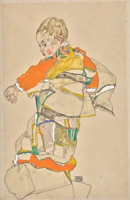 Dokumentasi museum Portrait of a Child (Anton Peschka Jr.). Egon Schiele (Austrian, 1890–1918).