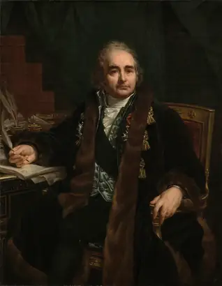 Dokumentasi museum Portrait of Count Jean-Antoine Chaptal. Antoine-Jean Gros (French, 1771–1835).