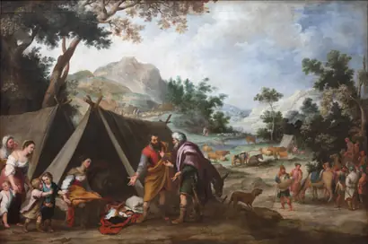 Dokumentasi museum Laban Searching for His Stolen Household Gods. Bartolomé Esteban Murillo (Spanish, 1617–1682).