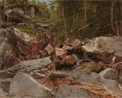 Dokumentasi museum Study, North Conway, New Hampshire. David Johnson (American, 1827–1908).