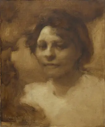 Dokumentasi museum Madame Case. Eugène Carrière (French, 1849–1906).