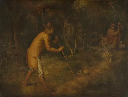 Dokumentasi museum The Devil and Tom Walker. John Quidor (American, 1801–1881).