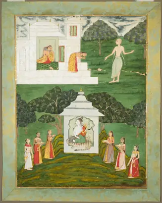 Dokumentasi museum Worship of Shiva and Devi. Nama pembuat belum tercantum pada daftar atribusi museum.