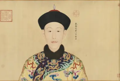 Dokumentasi museum Portraits of the Qianlong Emperor and His Twelve Consorts. Giuseppe Castiglione (Italian, 1688–1766); and: others (Chinese).