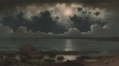 Dokumentasi museum Point Judith, Rhode Island. Martin Johnson Heade (American, 1819–1904).