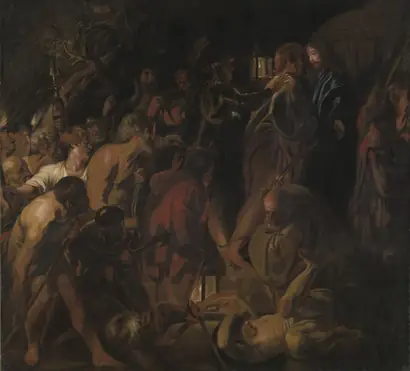 Dokumentasi museum The Betrayal of Christ. Jacob Jordaens (Flemish, 1593–1678).