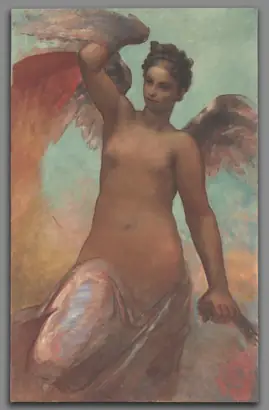 Dokumentasi museum Winged Fortune. William Morris Hunt (American, 1824–1879).