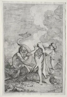 Dokumentasi museum Glaucus and Scylla. Salvator Rosa (Italian, 1615–1673).