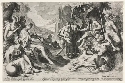 Dokumentasi museum The Judgment of Midas. Nicolaes Clock (Dutch); after: Karel I van Mander (Netherlandish, 1548–1606).