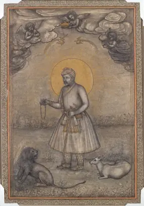 Dokumentasi museum Portrait of the Aged Akbar. attributed to: Govardhan (Indian, active c.1596–1645).