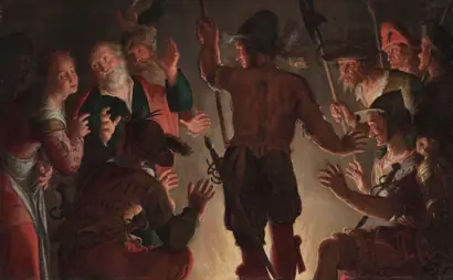 Dokumentasi museum The Denial of Peter. Peter Wtewael (Dutch, 1596–1660).