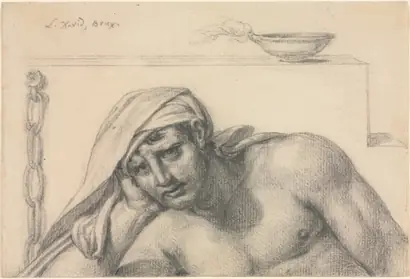 Dokumentasi museum The Prisoner. Jacques-Louis David (French, 1748–1825).