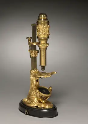 Dokumentasi museum Microscope. Nama pembuat belum tercantum pada daftar atribusi museum.