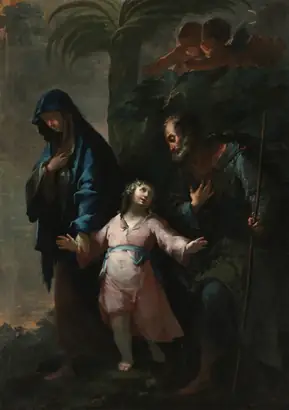 Dokumentasi museum Return to Nazareth. Francesco Conti (Italian, 1681–1760).