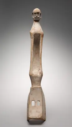 Dokumentasi museum Mask (Omono or Tana Wurum Bogoro). Nama pembuat belum tercantum pada daftar atribusi museum.