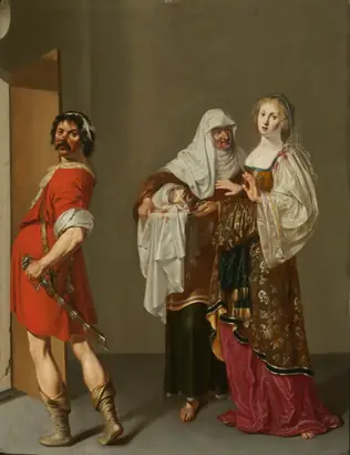 Dokumentasi museum Salome with the Head of Saint John the Baptist. Jacob Duck (Dutch, c. 1600–1667).