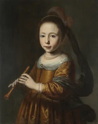 Dokumentasi museum Portrait of Elizabeth Spiegel. Dirck Dircksz. Santvoort (Dutch, 1610/11–1680).