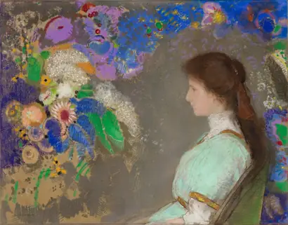 Dokumentasi museum Violette Heymann. Odilon Redon (French, 1840–1916).