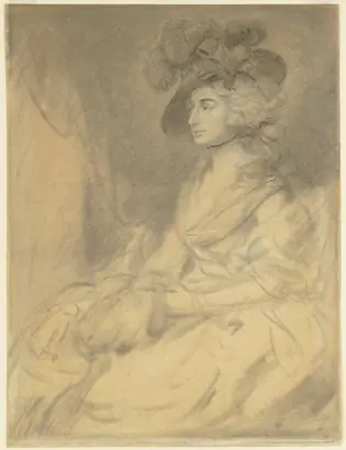 Dokumentasi museum Mrs. Sarah Siddons. Thomas Gainsborough (British, 1727–1788).