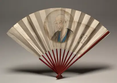 Dokumentasi museum Portrait of Kō Sūkoku. painter: Watanabe Kazan (Japanese, 1793–1841); calligrapher: Tani Buncho (Japanese, 1763–1840).