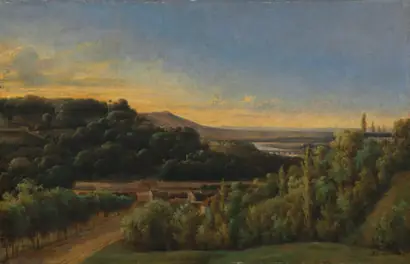 Dokumentasi museum View of Saint-Cloud, Near the Seine. Alexandre Pau de St. Martin (French).