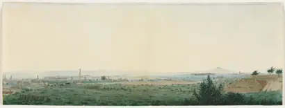 Dokumentasi museum Landscape Near Paris. Léon Bonvin (French, 1834–1866).