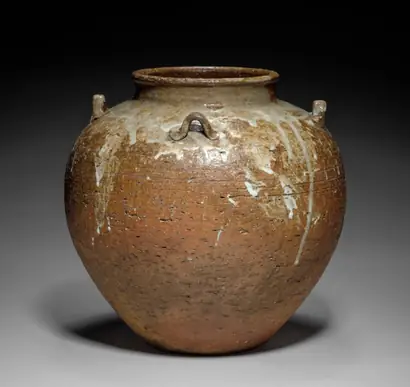 Dokumentasi museum Tea Storage Jar. Nonomura Ninsei (Japanese, active 1640s–90s).