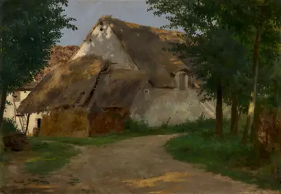 Dokumentasi museum The Farm at the Entrance of the Wood. Rosa Bonheur (French, 1822–1899).