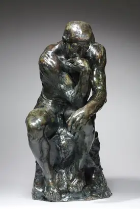 Dokumentasi museum The Thinker. Auguste Rodin (French, 1840–1917).