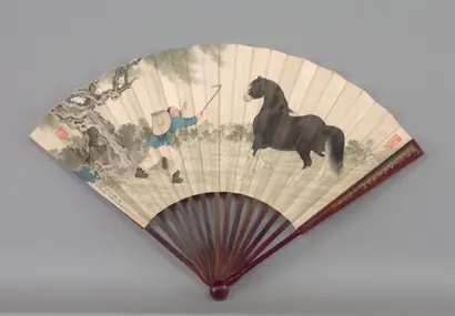 Dokumentasi museum A Vignette of Life on the Frontier. Jiao Bingzhen (Chinese, active c. 1670–1726); and: Giuseppe Castiglione (Italian, 1688–1766).