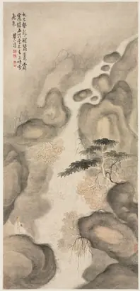 Dokumentasi museum Nine Dragon Pool. Mei Qing (Chinese, 1623–1697).