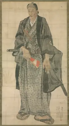 Dokumentasi museum Portrait of Ōzora Buzaemon. Watanabe Kazan (Japanese, 1793–1841).