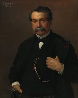 Dokumentasi museum Portrait of Jean Léglise, Merchant, Mayor of Saint-Martin-de-Seignanx. Léon Bonnat (French, 1833–1922).