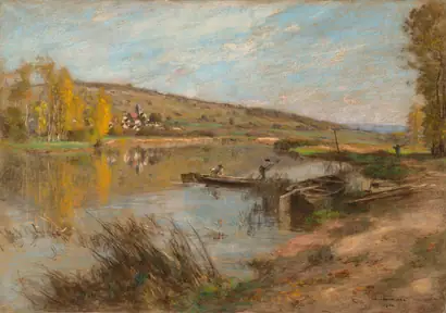 Dokumentasi museum Quai au Sable, Chartèves. Léon Augustin Lhermitte (French, 1844–1925).