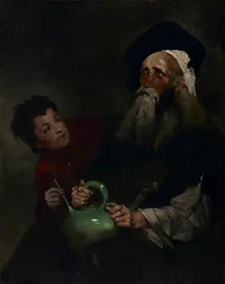 Dokumentasi museum Lazarillo de Tormes and His Blind Master. Théodule Ribot (French, 1823–1891).