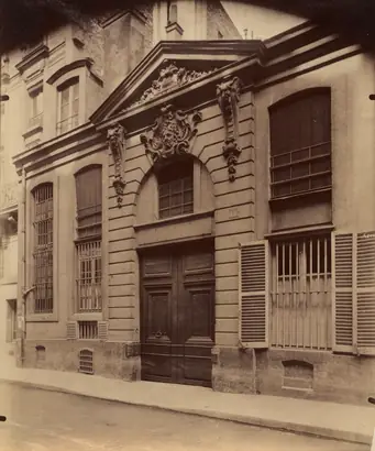 Dokumentasi museum Rue du Regard. Eugène Atget (French, 1857–1927).