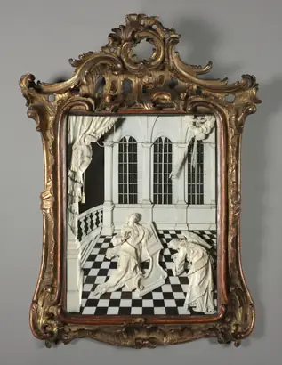 Dokumentasi museum The Annunciation. Johann Michael Düchert (German, 1725–1799).