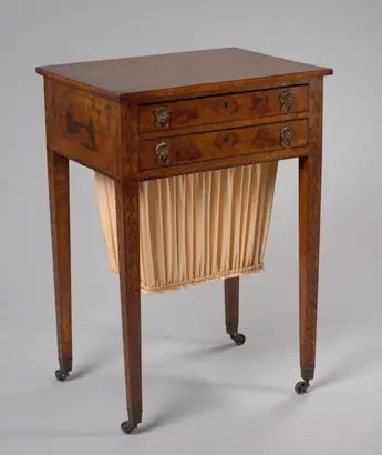 Dokumentasi museum Work Table. Nama pembuat belum tercantum pada daftar atribusi museum.