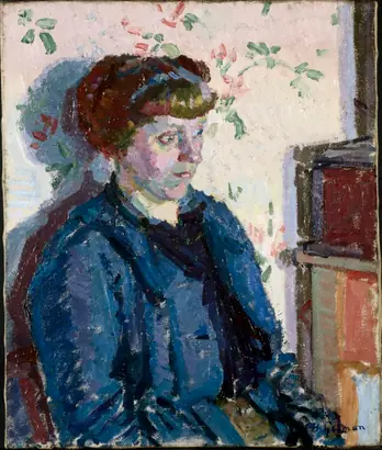 Dokumentasi museum Sylvia Gosse. Harold Gilman (British, 1876–1919).
