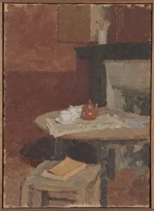 Dokumentasi museum Interior. Gwen John (British, 1876–1939).