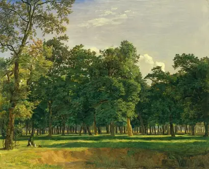 Dokumentasi museum Prater Landscape. Ferdinand Georg Waldmüller (Austrian, 1793–1865).