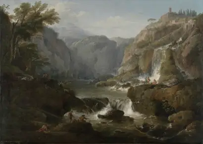 Dokumentasi museum The Waterfalls at Tivoli. Claude-Joseph Vernet (French, 1714–1789).