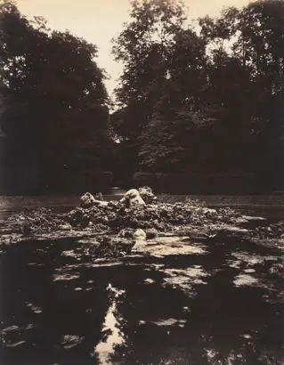 Dokumentasi museum Versailles, Fountain of Enceladus. Eugène Atget (French, 1857–1927).