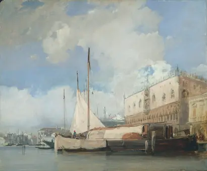 Dokumentasi museum The Doge's Palace, Venice. Richard Parkes Bonington (British, 1802–1828).
