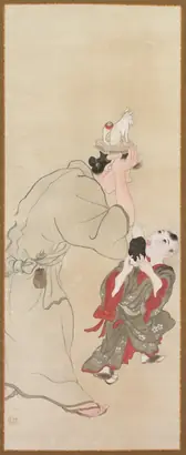 Dokumentasi museum Genre Figures. Takebe Sōchō (Japanese, 1760–1814).